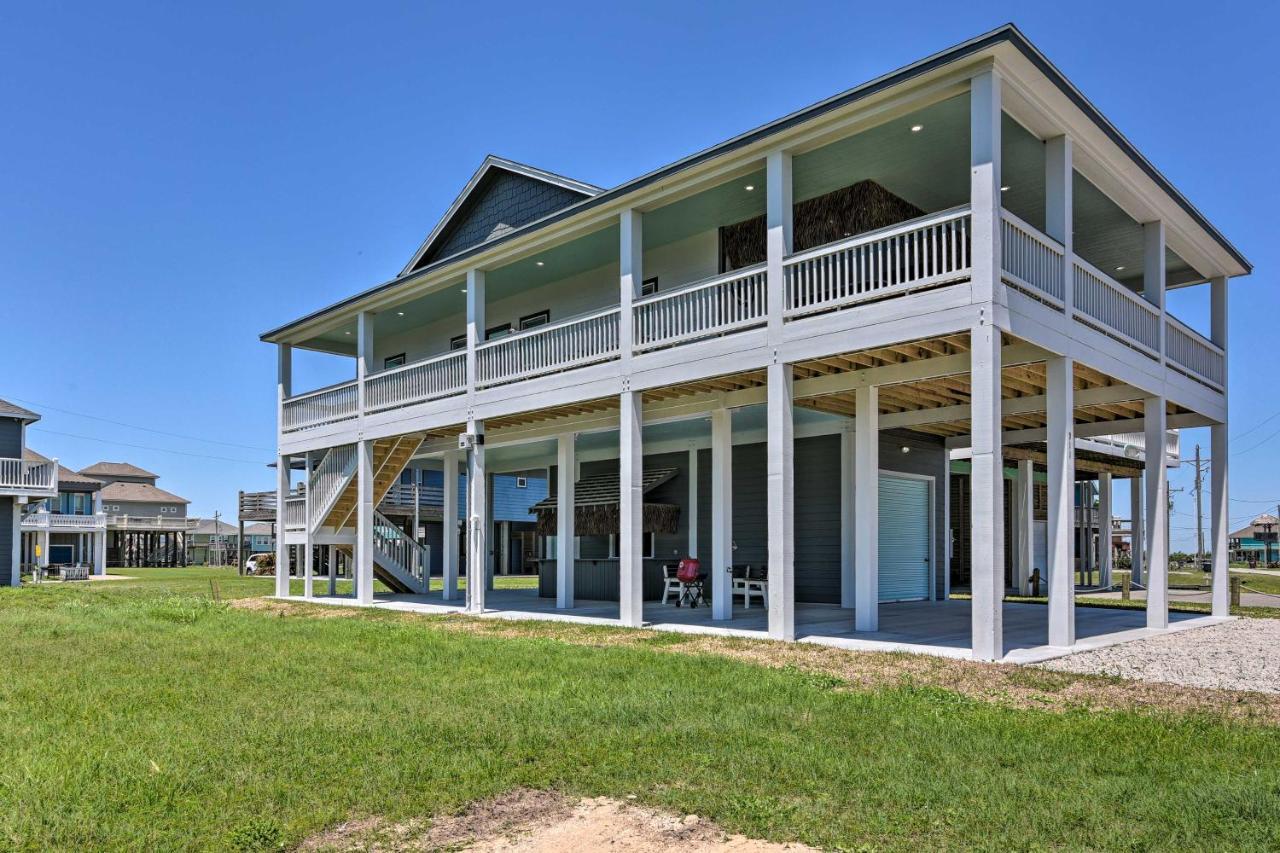 Bolivar Peninsula Beach House, Steps To Coast Buitenkant foto