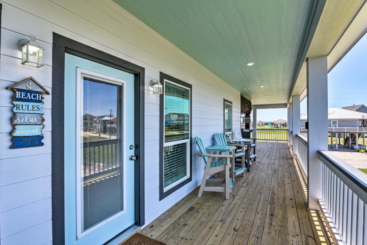 Bolivar Peninsula Beach House, Steps To Coast Buitenkant foto