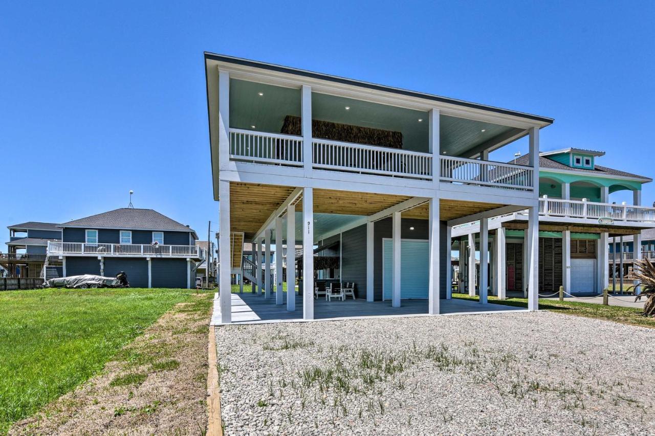 Bolivar Peninsula Beach House, Steps To Coast Buitenkant foto