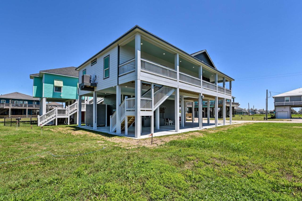 Bolivar Peninsula Beach House, Steps To Coast Buitenkant foto